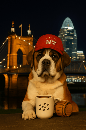 Cincy’s Shot Whiskey Barrel – Whiskey - Aged Ground Coffee (12 oz) - Little Farley Coffee Co.