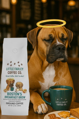 Boston’s Breakfast Brew – Medium Roast Ground Coffee (12oz) - Little Farley Coffee Co.