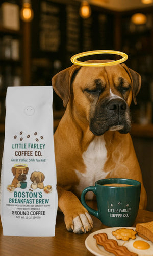 Boston’s Breakfast Brew – Medium Roast Ground Coffee (12oz) - Little Farley Coffee Co.