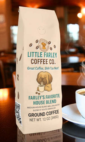 Farley’s Favorite House Blend Coffee – Medium Roast Ground Coffee (12oz)