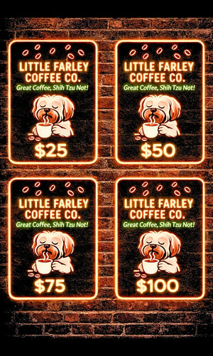 Little Farley Coffee Co. Gift Card 🎁 Instant Digital Delivery! Perfect Last - Minute Gift — Delivered by Email Immediately After Purchase. - Little Farley Coffee Co.