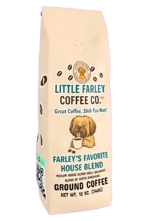 Farley’s Favorite House Blend Coffee – Medium Roast Ground Coffee (12oz) - Little Farley Coffee Co.