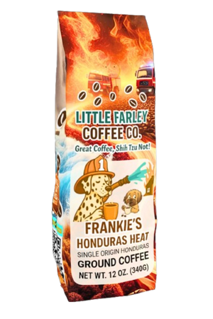 Frankie’s Honduras Heat – Single Origin Ground Coffee (12 oz) | Little Farley Coffee Co. - Little Farley Coffee Co.