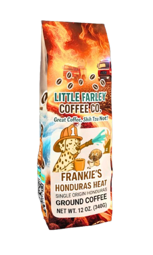 Frankie’s Honduras Heat – Single Origin Ground Coffee (12 oz) | Little Farley Coffee Co. - Little Farley Coffee Co.