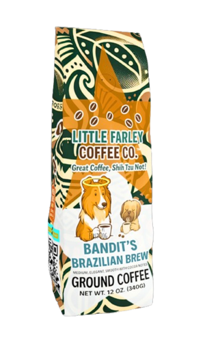 Bandit’s Brazilian Brew – Medium Roast Ground Coffee (12oz) - Little Farley Coffee Co.