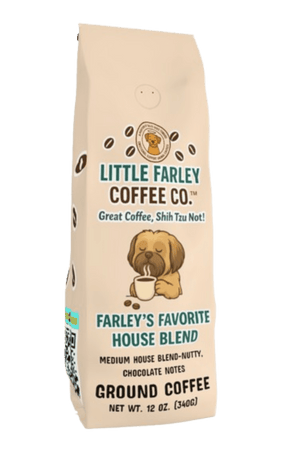 Farley’s Favorite House Blend Coffee – Medium Roast Ground Coffee (12oz) - Little Farley Coffee Co.