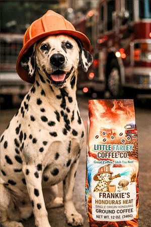 Frankie’s Honduras Heat – Single Origin Ground Coffee (12 oz) | Little Farley Coffee Co. - Little Farley Coffee Co.