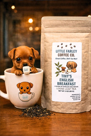 Tiny’s English Breakfast Tea | Loose Leaf Black Tea (3oz) - Little Farley Coffee Co.