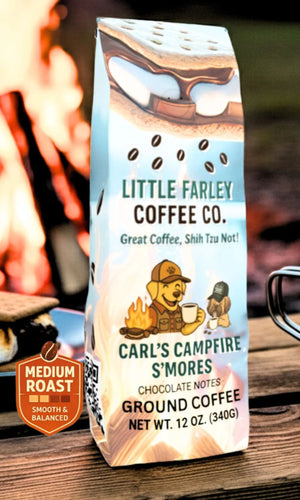 Carl’s Campfire S’mores – Ground Coffee (12 oz) - Little Farley Coffee Co.