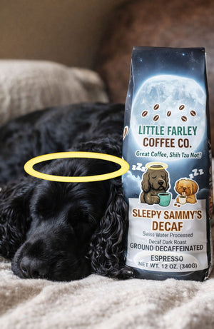 Sleepy Sammy's Bundle - 12 OZ. Bag of Coffee, Shirt, Mug - Little Farley Coffee Co.