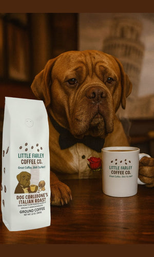 Dog Corlebone’s Italian Roast – Dark Roast Ground Coffee (12oz)