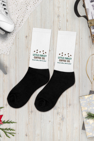 Comfy Little Farley Socks - Little Farley Coffee Co.