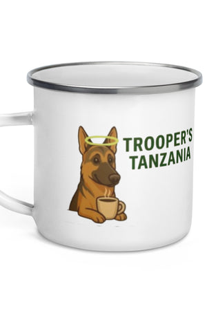 Trooper's Enamel Mug - Little Farley Coffee Co.