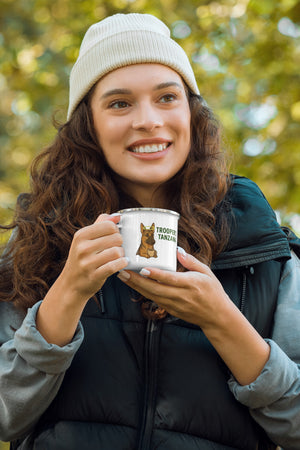 Trooper's Enamel Mug - Little Farley Coffee Co.