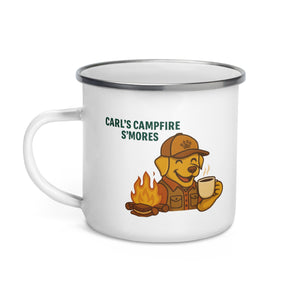 Carl's S'mores Enamel Mug - Little Farley Coffee Co.
