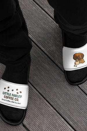 Little Farley's Men’s slides - Little Farley Coffee Co.