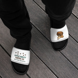 Little Farley's Men’s slides - Little Farley Coffee Co.