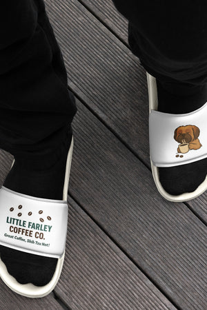 Little Farley's Men’s slides - Little Farley Coffee Co.