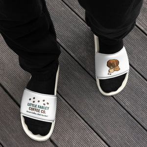 Little Farley's Men’s slides - Little Farley Coffee Co.