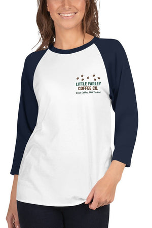Farley's 3/4 Sleeve Raglan Shirt - Little Farley Coffee Co.