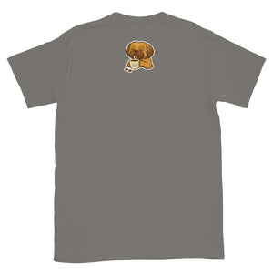 Frenchie's Short - Sleeve Unisex T-Shirt - Little Farley Coffee Co.