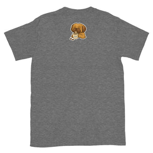Frenchie's Short - Sleeve Unisex T-Shirt - Little Farley Coffee Co.