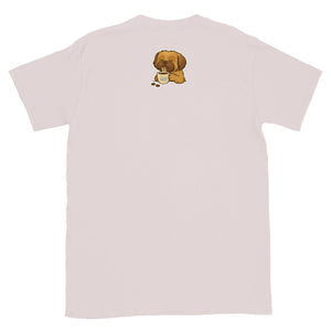 Frenchie's Short - Sleeve Unisex T-Shirt - Little Farley Coffee Co.