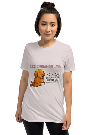 C.J.'s Cinnamon Java T-Shirt - Unisex - Little Farley Coffee Co.