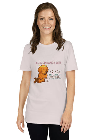 C.J.'s Cinnamon Java T-Shirt - Unisex - Little Farley Coffee Co.
