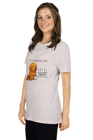 C.J.'s Cinnamon Java T-Shirt - Unisex - Little Farley Coffee Co.