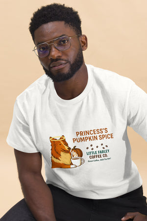 Princess's Pumpkin Spice Unisex classic tee - Little Farley Coffee Co.