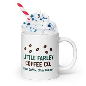 Griffey's White Glossy Mug - Little Farley Coffee Co.