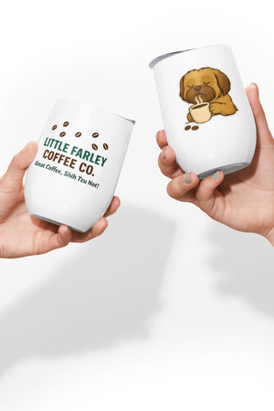 Farley's Wine tumbler - Little Farley Coffee Co.
